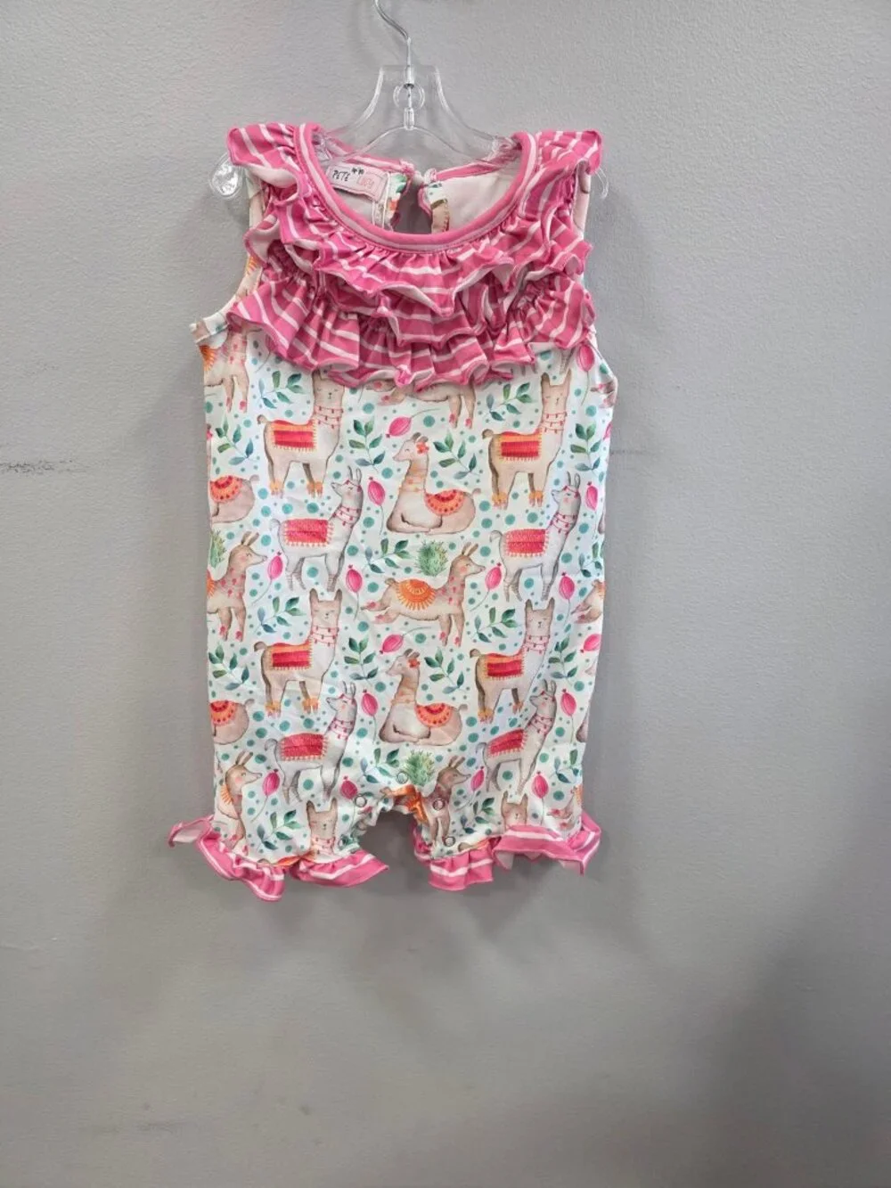 Sweet Llamas Romper